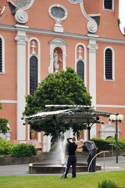 Abadia igreja — Fotografia de Stock