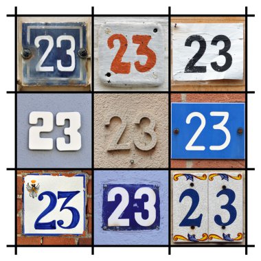 Numbers twenty three