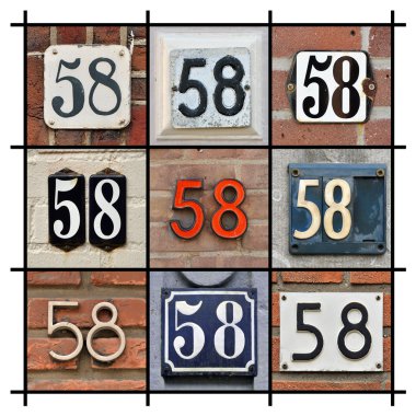 elli sekiz numaralar