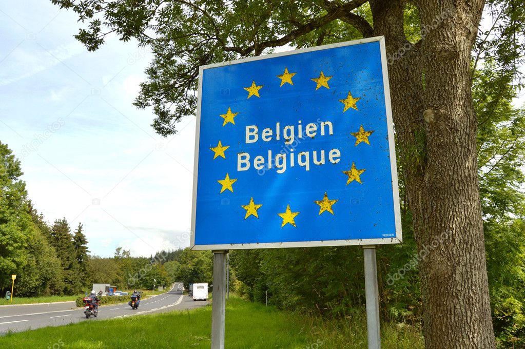 Border of Belgium