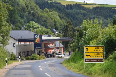 benzin istasyonu Lüksemburg