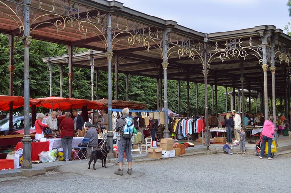 Spa vlooienmarkt — Stockfoto