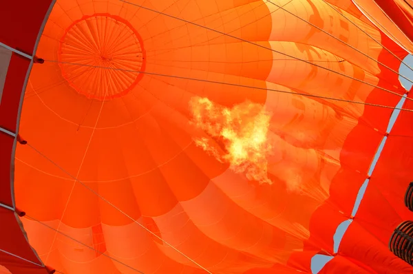 Oranžový balónek — Stock fotografie
