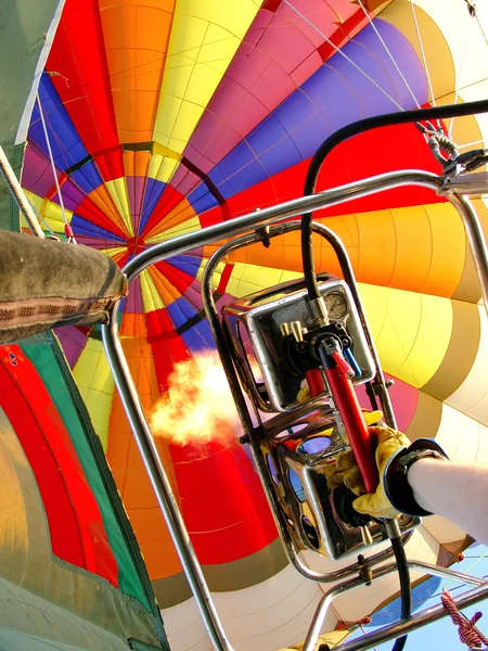 Globo colorido en el interior — Foto de Stock