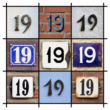 House Numbers Nineteen