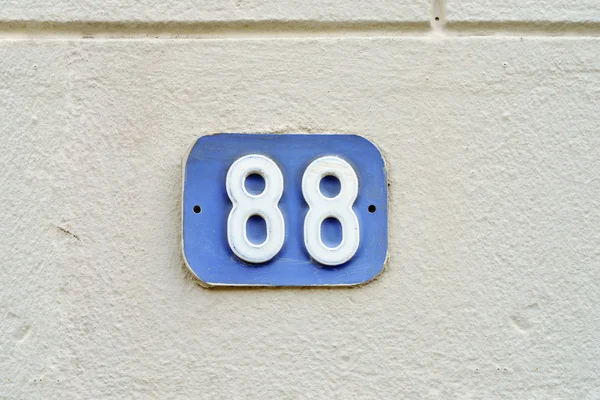 Number Eighty-eight — Stock Photo, Image