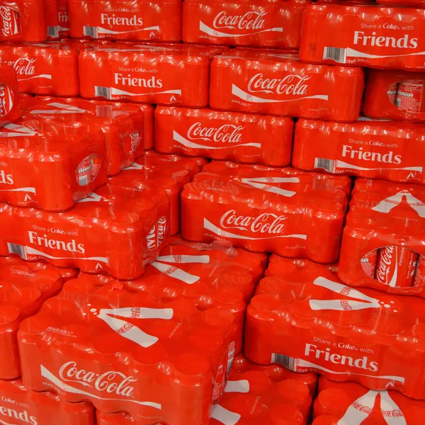 Coca cola arkadaşlar — Stok fotoğraf