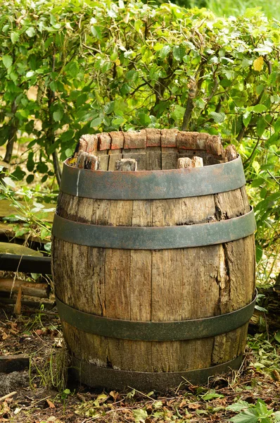 Wooden Barrel — Stock Photo, Image