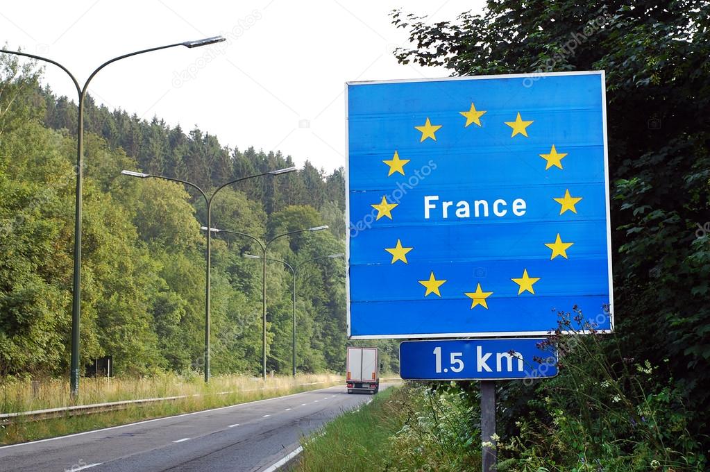 Border of France