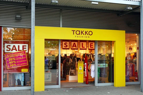 Kranenburg Germany July 2022 Storefront Takko Fashion Store Part Takko — Fotografia de Stock