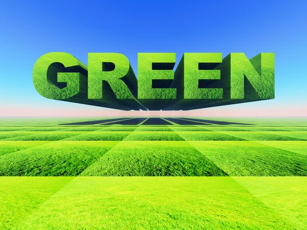 Зеленый — стоковое фото
