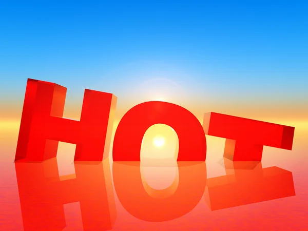 Hot hot — Stockfoto