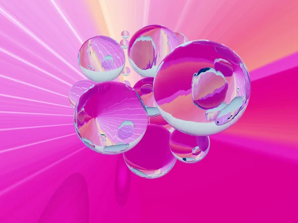 Psychedelic bubbles — Stock Photo, Image