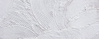 Beyaz soyut dokuma afişi. Boyama arkaplanı