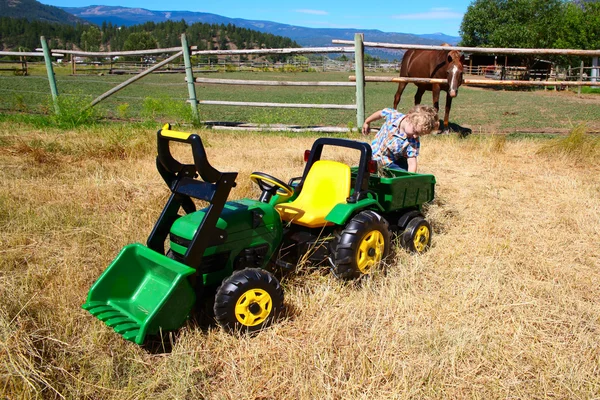 Garçon de ferme — Photo