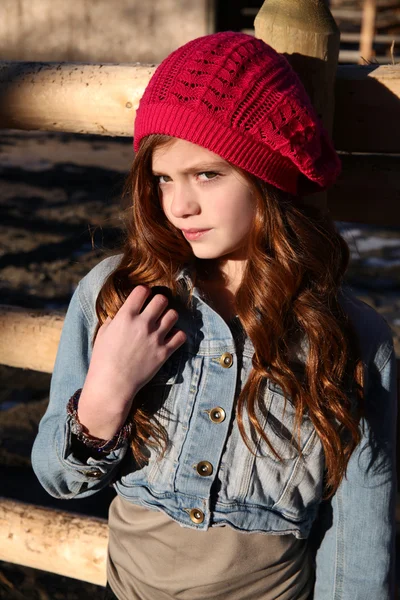 Winter-Teenager — Stockfoto