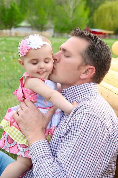 Padre e hija — Foto de Stock