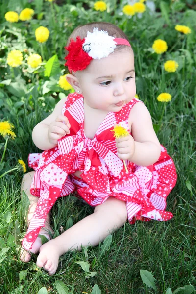 Blomma baby — Stockfoto