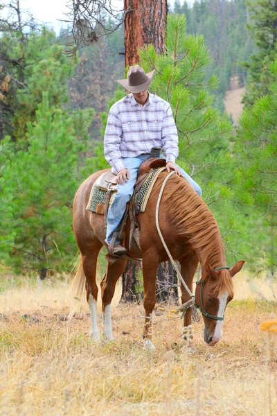 Giovane cowboy — Foto Stock