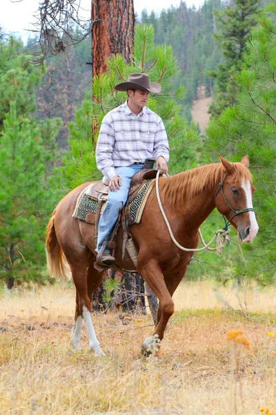 Jonge cowboy — Stockfoto