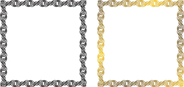 Cadre des chaînes — Image vectorielle