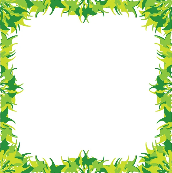 Floral frame — Stock Vector