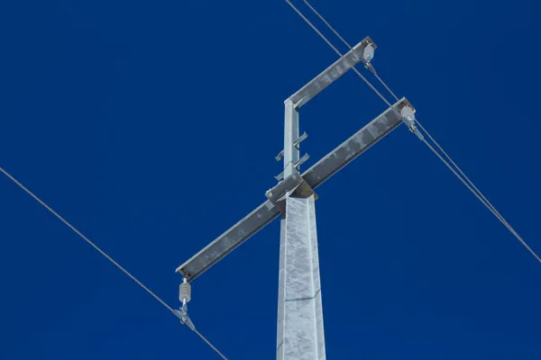 Башни электропередачи — стоковое фото
