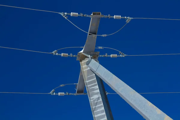 Power transmission towers — Stock Photo, Image