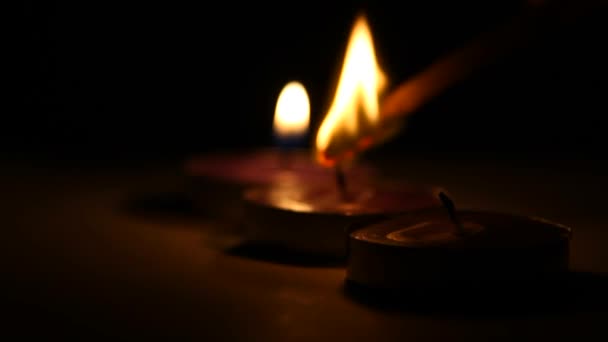 蜡烛 — 图库视频影像