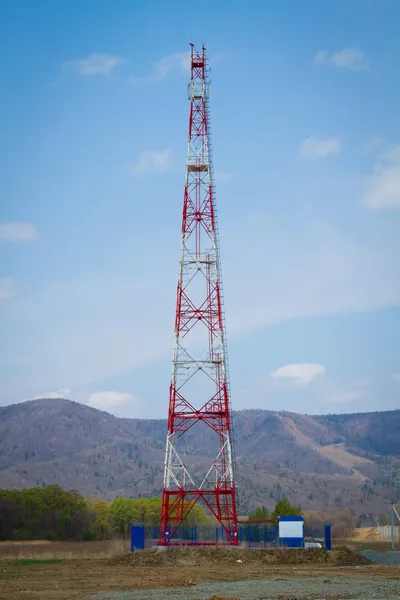 Roter Zellturm — Stockfoto