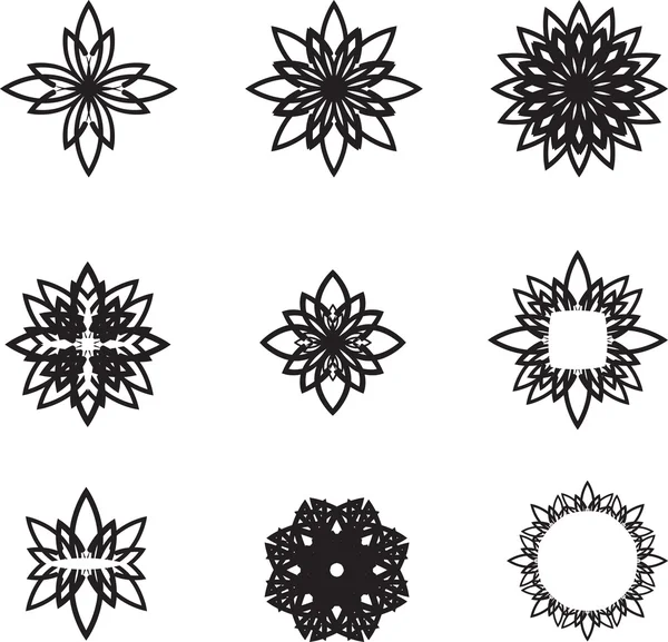 Les symboles abstraits — Image vectorielle
