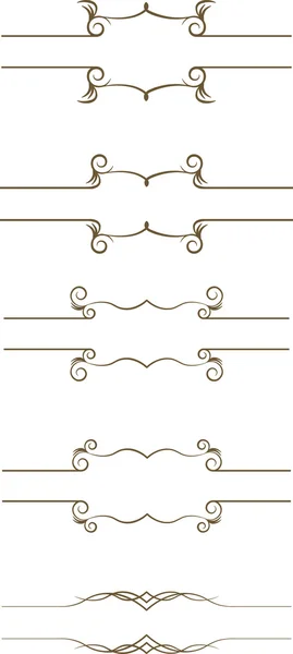 Vintage frames — Stock Vector