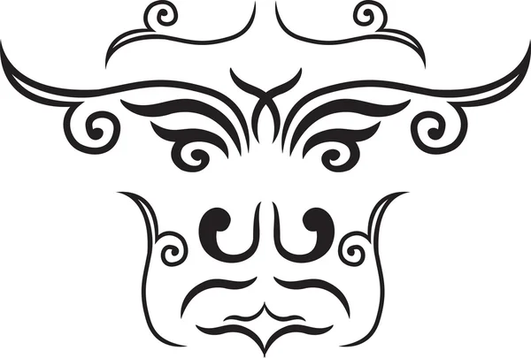 Ethnic mask — Stock Vector