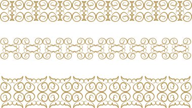 Çiçek desenli kenarlık