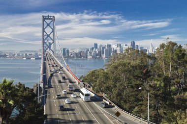 San Francisco - Kasım 2012: Körfez Köprüsü