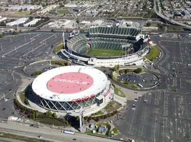 Oakland, ca, usa-Ekim 2011:oakland-alameda county coliseum