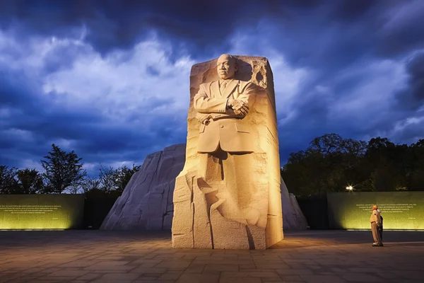 Washington, dc - 10. října: pomník dr. Martina Luthera Kinga — Stock fotografie