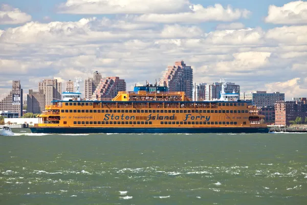 NEW YORK - Staten Island Ferry — Stock Photo, Image