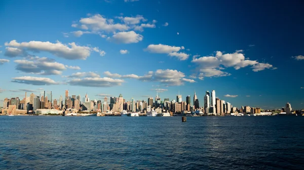 De new york city uptown skyline — Stockfoto