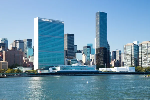 Nova Iorque, Uptown, Escritório Central das Nações Unidas — Fotografia de Stock