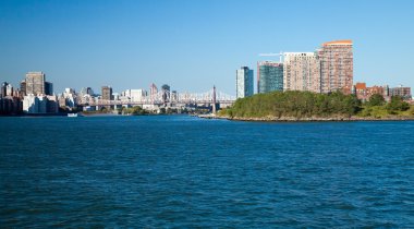 New york city queensboro Köprüsü ve long Island city
