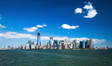new York'un downtown w özgürlük Kulesi