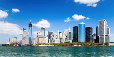 New York'un downtown w özgürlük Kulesi