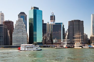New york şehri, ABD - hearts vapur kraliçesi kürek tekerlek