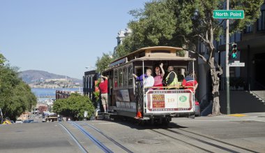 san francisco - Kasım 3: kablo araba tramvay, 3 Kasım 20