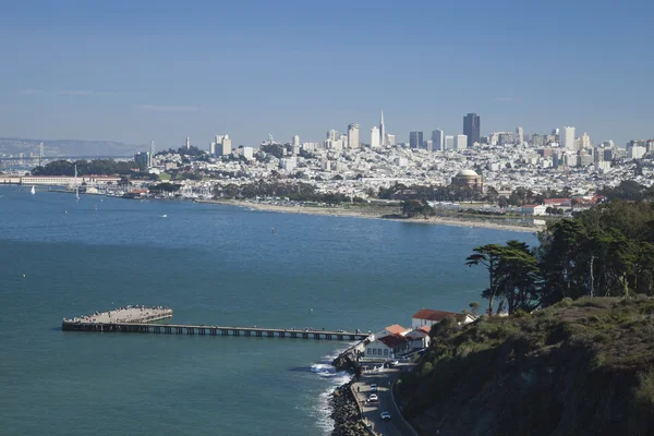 旧金山全景 — 图库照片