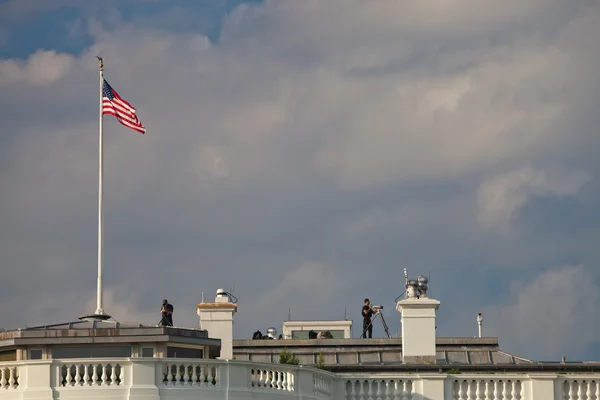 Washington DC, Amerika Birleşik Devletleri - Beyaz Saray görevlisi — Stok fotoğraf