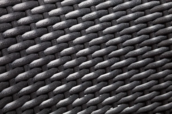 Textura de ratán sintético tejido de fondo — Foto de Stock