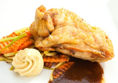 w kanat ızgara tavuk göğüs