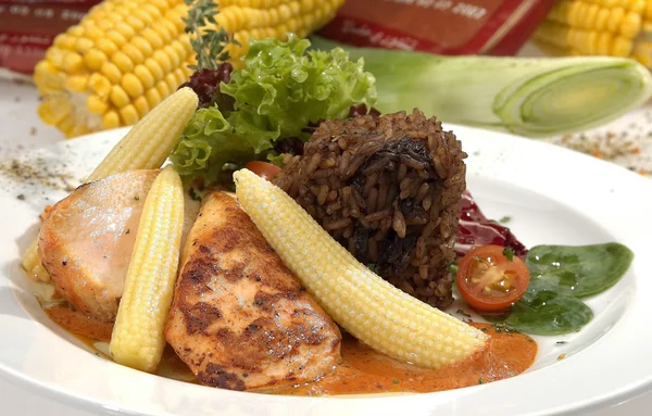 Stewed pork sirloin — Stock Photo, Image